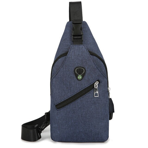 Image of Fashion Multifuntion Crossbody bags for Men Sling Chest Bag Man Weekend