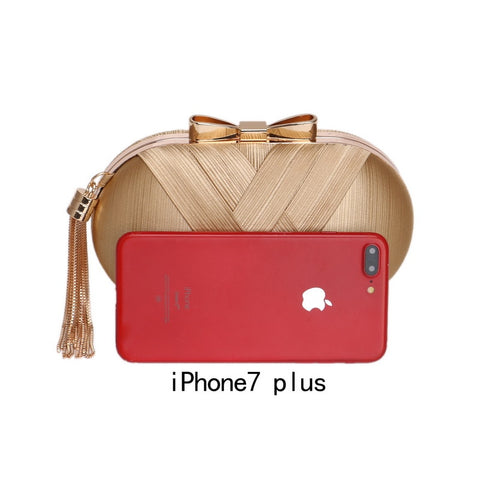 Image of Bow Metal Women Handbag