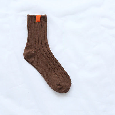 Image of 1Pair Warm Women Socks Striped