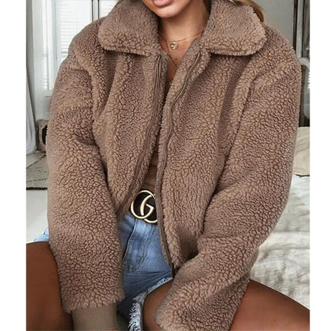 Image of Faux Fur Coat
