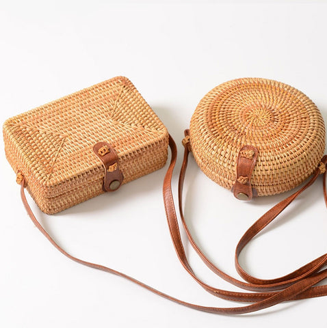 Image of Women Rattan Bags