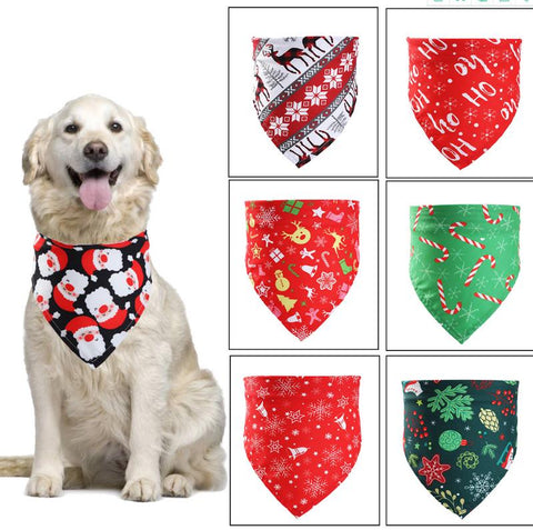 Image of Christmas Pet Saliva Towel