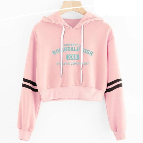 Image of Women Crop RIVERDALE Top Hoodies