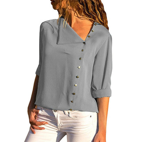 Image of Long Sleeve Women Blouses