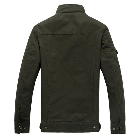 Image of Cotton Military Jacket