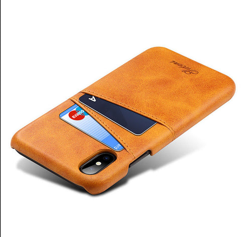 Image of Leather Card Holder Slots Phone Cases Pu For For phone Samsung