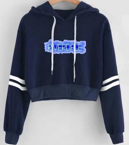 Image of Women Crop RIVERDALE Top Hoodies
