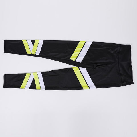 Image of Brethable Skinny Striped Pattern Leggings