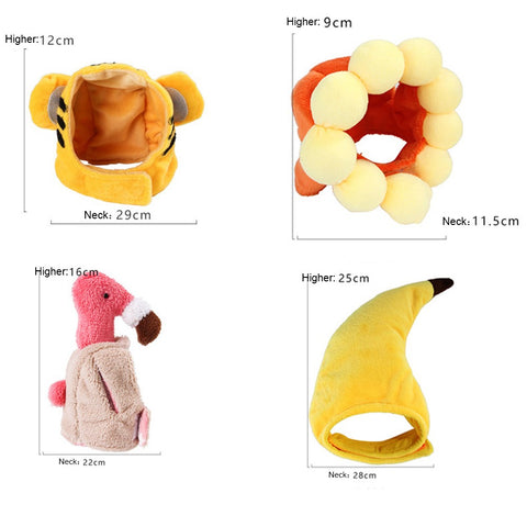 Image of Cotton Pet Hat Decorative Party Pet Cap