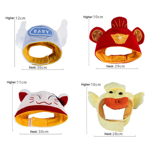 Image of Cotton Pet Hat Decorative Party Pet Cap