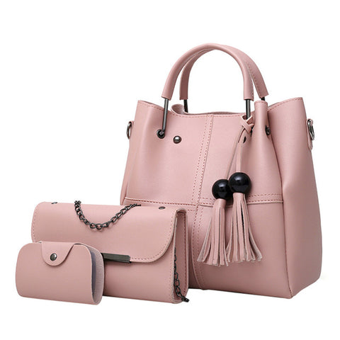 Image of Women 3Pcs Shoulder Handbag