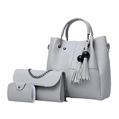 Image of Women 3Pcs Shoulder Handbag