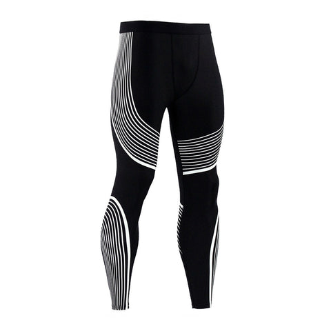 Image of New Mens Running Tights Compression Pants MMA Gym Tight Joggers Yoga Leggings