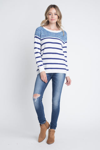 Image of Women's Stripe Knit Sweater