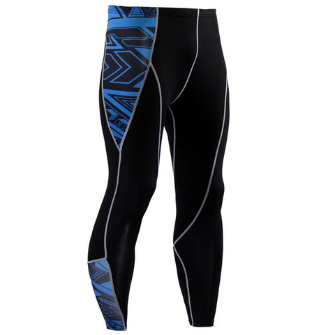 Image of Men Running Sport Compression t shirt Pants Suits Jogging Leggings