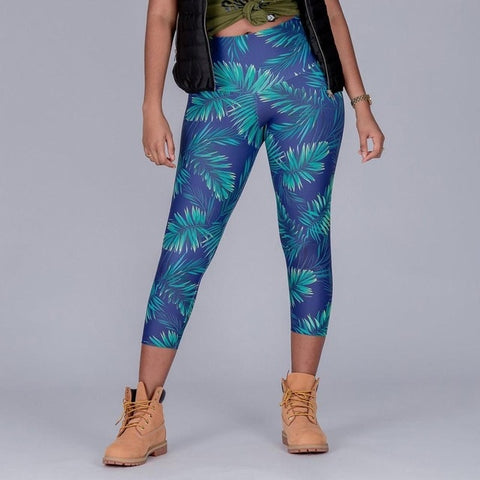 Image of Elastic Force Polyester Sporting Skinny Leggings