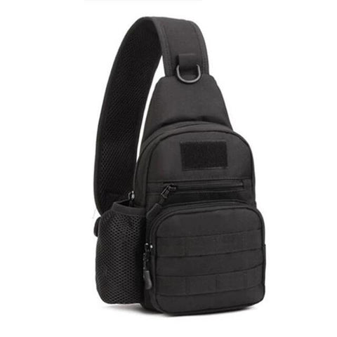 Image of Popular men's bags tactics chest backpack high grade tourism waterproof