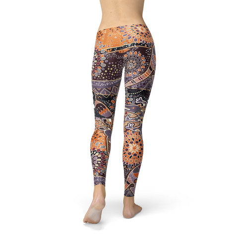 Image of Aboriginal Dreamtime Leggings