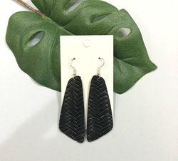 Black Woven Geo