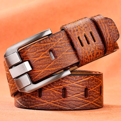 Image of Male leather belt