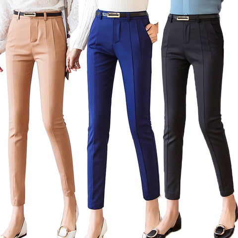 Image of Ankle-length Capris Female Pants