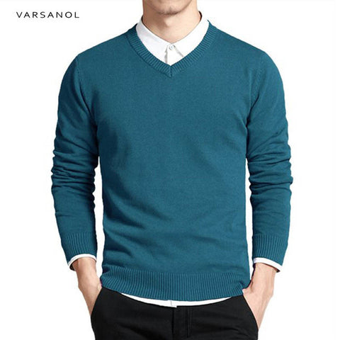 Image of Varsanol Cotton Long Sleeve Pullovers