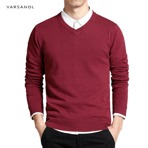 Image of Varsanol Cotton Long Sleeve Pullovers