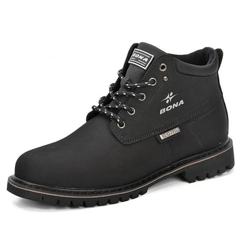 Image of Men Comfortable Men Leather Boots For Men Shoes