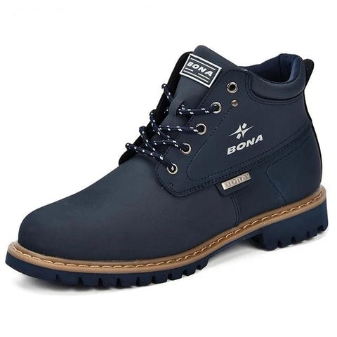 Image of Men Comfortable Men Leather Boots For Men Shoes