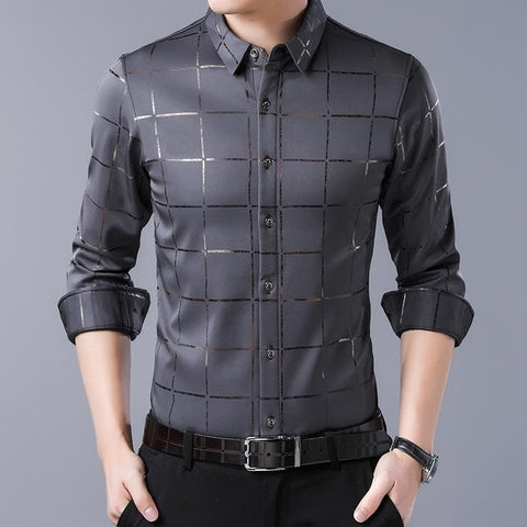 Image of Men shirt streetwear social dress