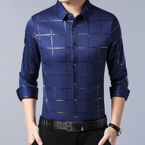 Image of Men shirt streetwear social dress