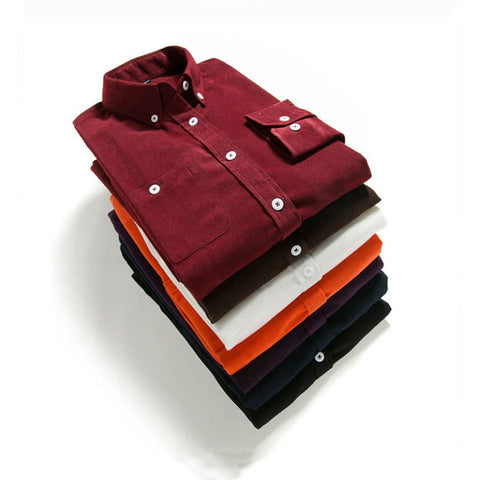 Image of Male Corduroy Shirt