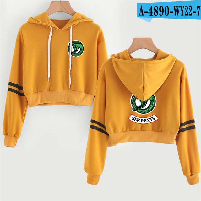 Women Crop RIVERDALE Top Hoodies