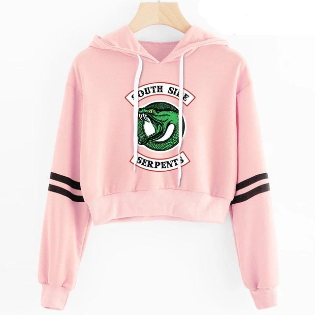 Women Crop RIVERDALE Top Hoodies