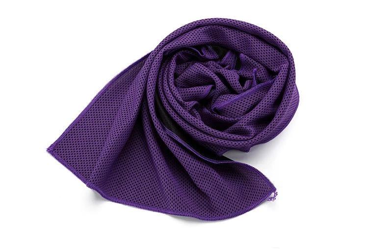 Towel 9 Colors 90*30cm Utility Enduring Instant Cooling Face