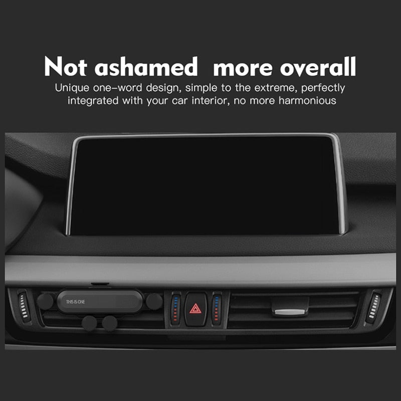 Gravity Car phone Holder For iphone X Xs Max Samsung S9 in Car Air Vent