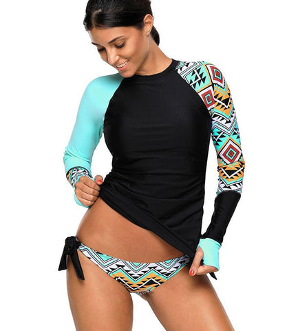 Image of Sexy Splicing Plus Size Swimwear