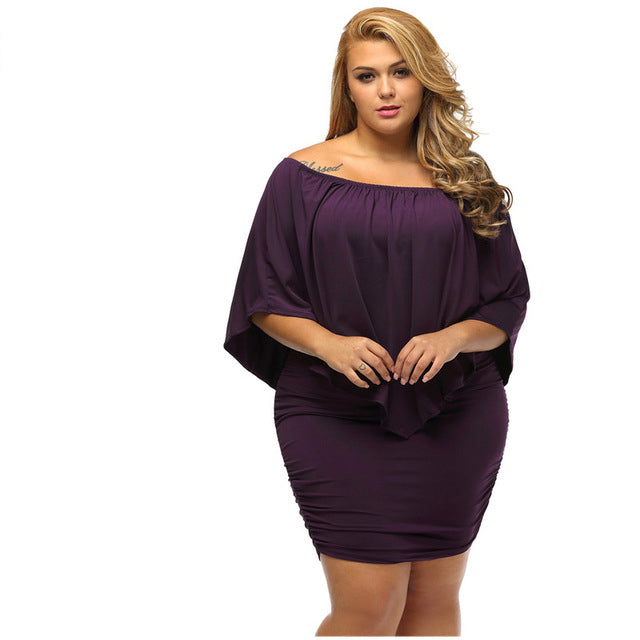 Plus Size Mini Dress