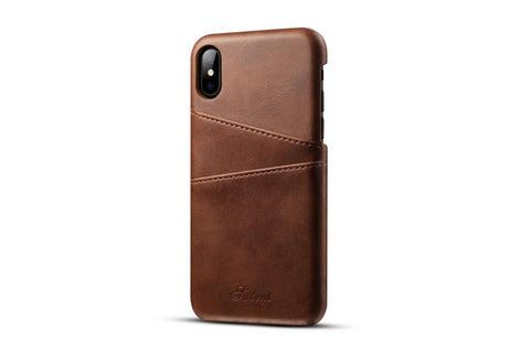 Image of Leather Card Holder Slots Phone Cases Pu  For For phone  Samsung