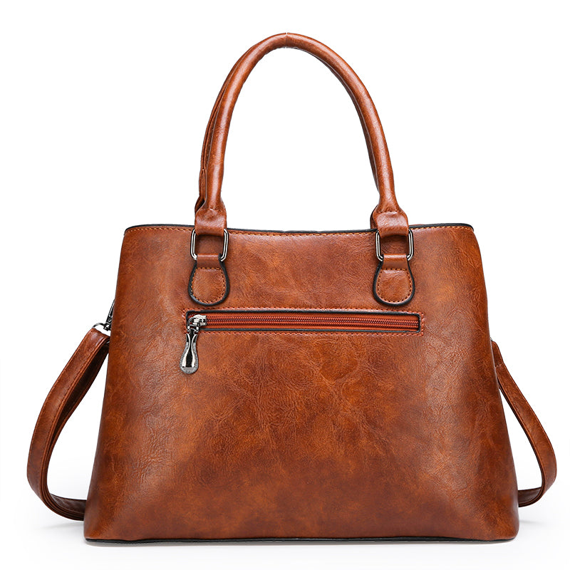 3 Sets Leather Women Handbags