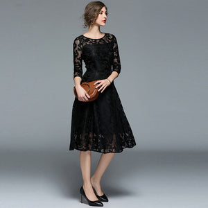 Elegant Slim Ladies Party Dress