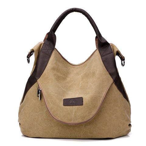 Image of Large Pocket Casual Tote Women's Handbag