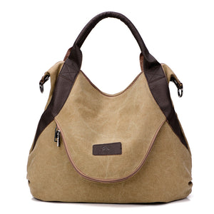 Large Pocket Casual Tote Women's Handbag