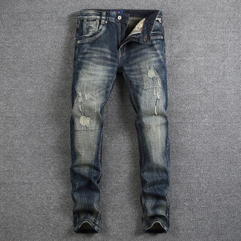Image of Retro Design Fashion Mens Jeans