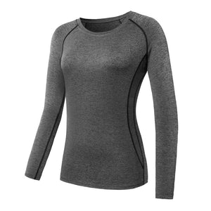 Women Long Sleeve Workout/Fitness T Shirt