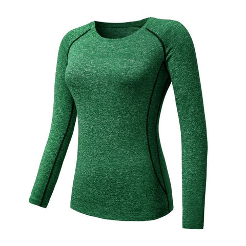 Image of Women Long Sleeve Workout/Fitness T Shirt