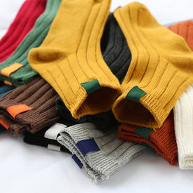 1Pair Warm Women Socks Striped