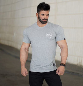 Men Cotton Dry Fit Gym Training Tshirt