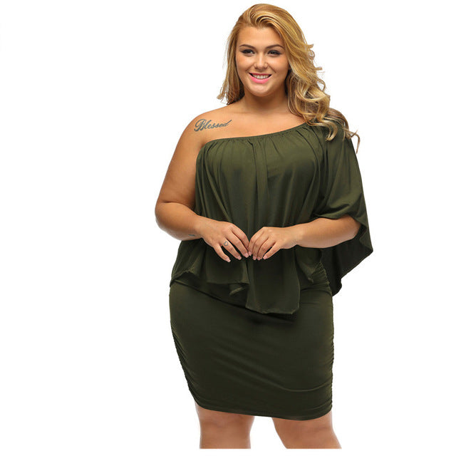 Plus Size Mini Dress