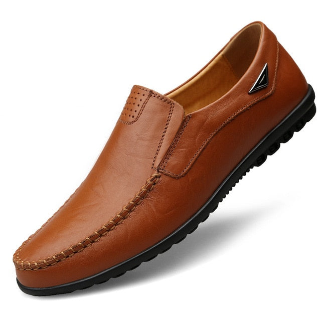 Genuine Leather Mens Moccasin